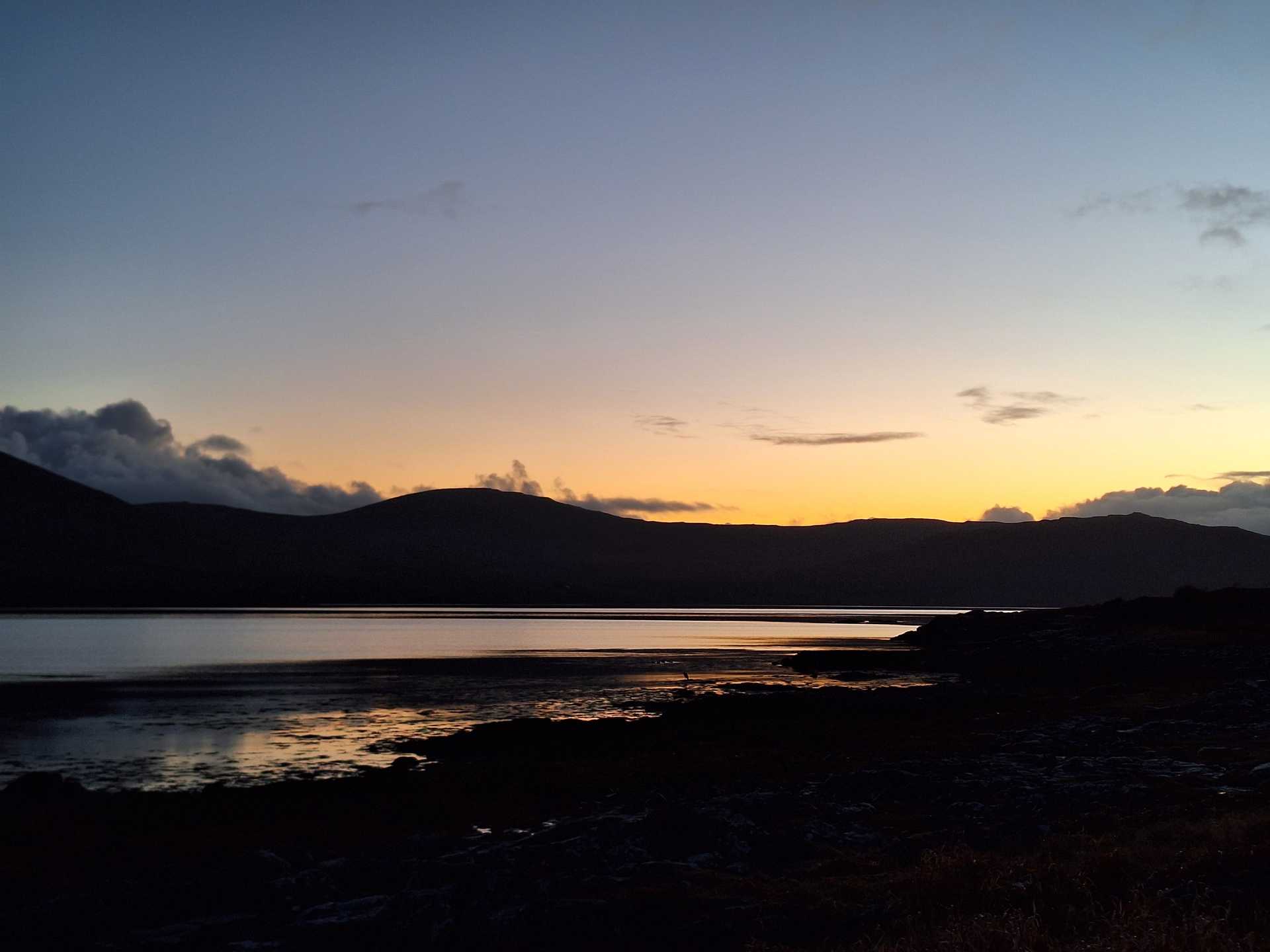 Sunset Loch na Keal